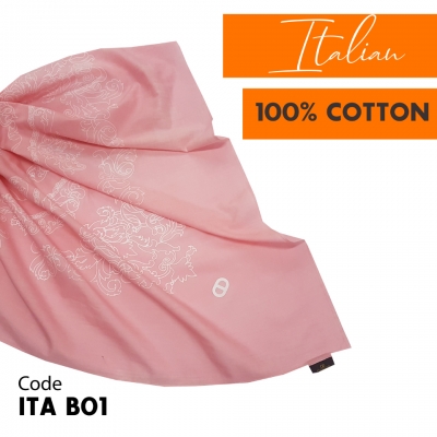 Square Italian Cotton 1 Base 01 Pink
